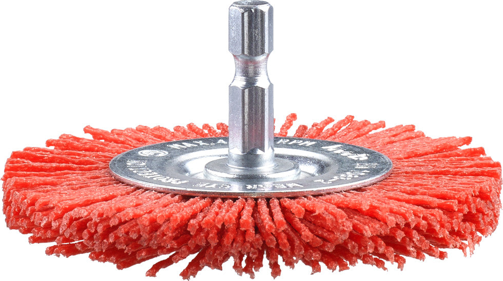 Scheibenbürste, Schleifnylon, Ø 75 mm, grob