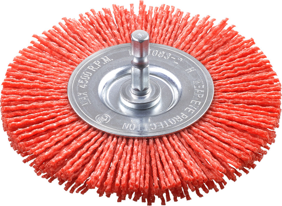 Scheibenbürste, Schleifnylon, Ø 100 mm, grob