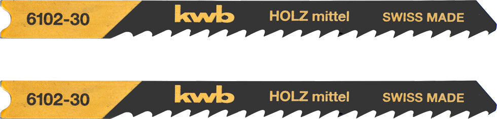 2 Stichsägeblätter mittel, Holzbearbeitung, spezieller Einstichzahn, HCS
