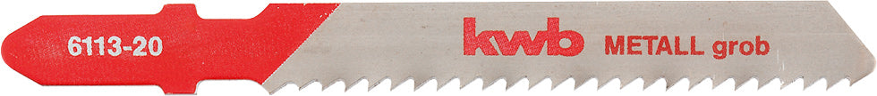 5 Stichsägeblätter, Metallbearbeitung, HSS, grob