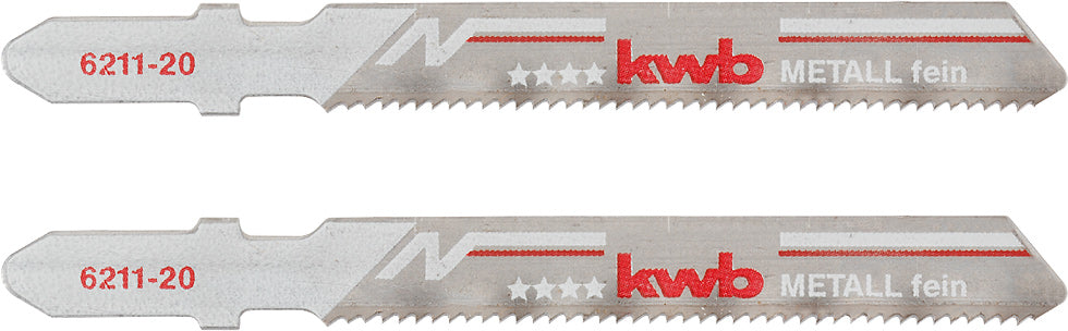 2 Stichsägeblätter fein 70 mm, Metallbearbeitung, Bi-Metall