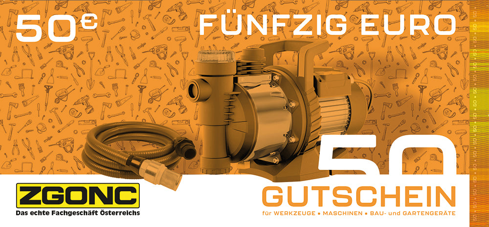 Gutschein € 50,--