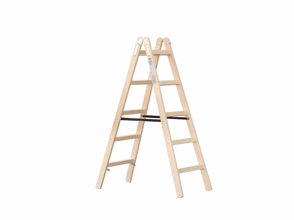 Holzleiter 5 Sprossen