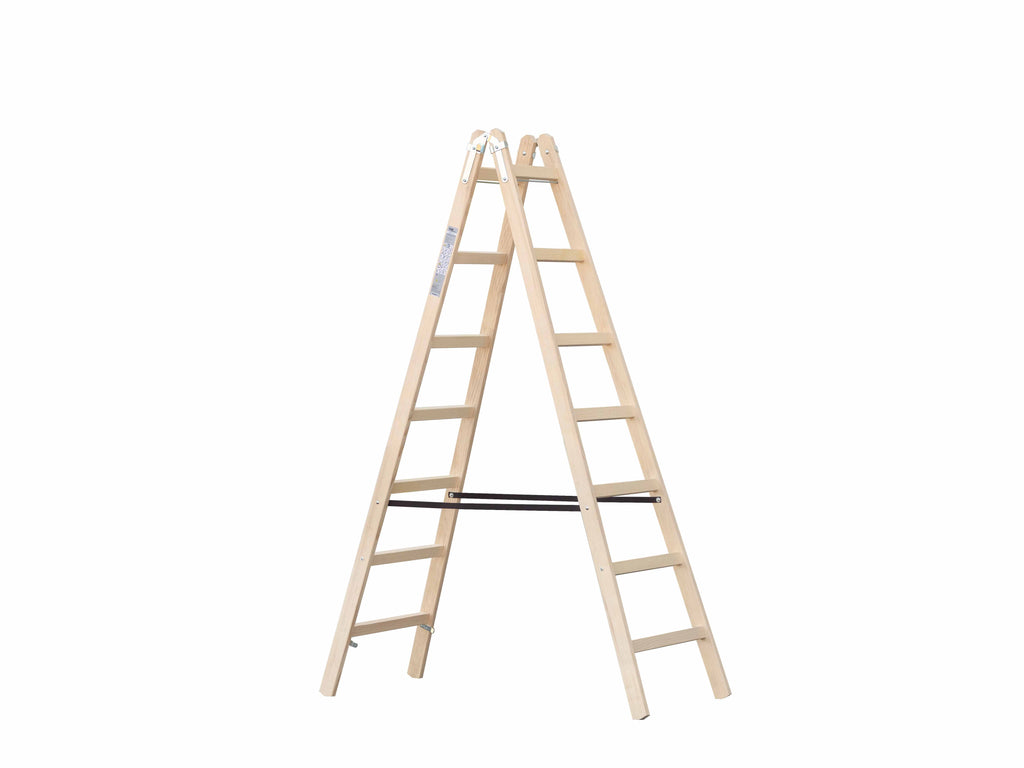 Holzleiter 7 Sprossen