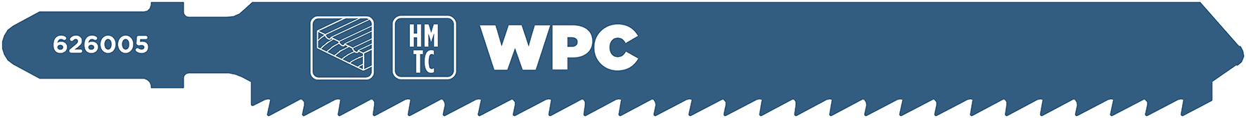 HM-Stichsägeblatt für WPC