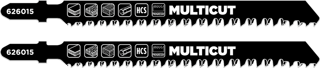 MULTICUT HCS-Stichsägeblätter, Holzbearbeitung, T-Schaft