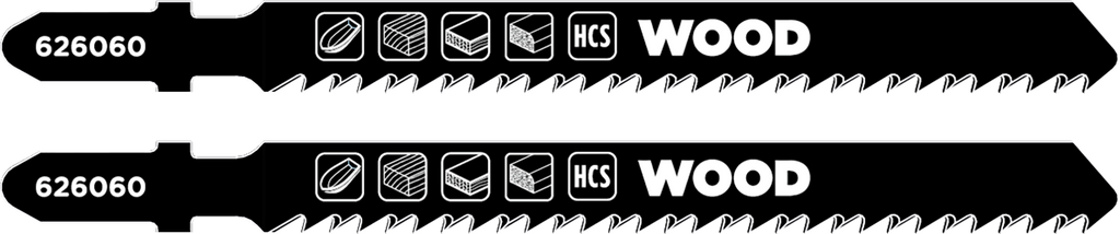 HCS-Stichs?gebl?tter, Holzbearbeitung, T-Schaft, fein