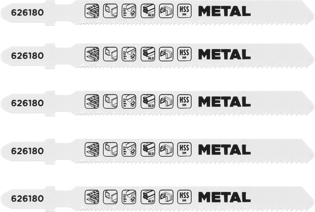 HSS-Bi-Metall-Stichsägeblätter, Metallbearbeitung, fein