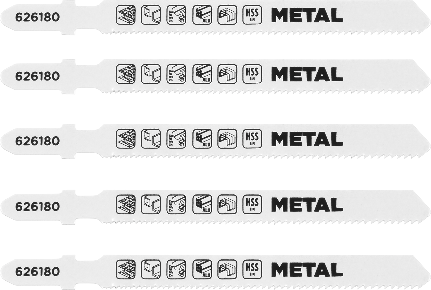HSS-Bi-Metall-Stichsägeblätter, Metallbearbeitung, fein