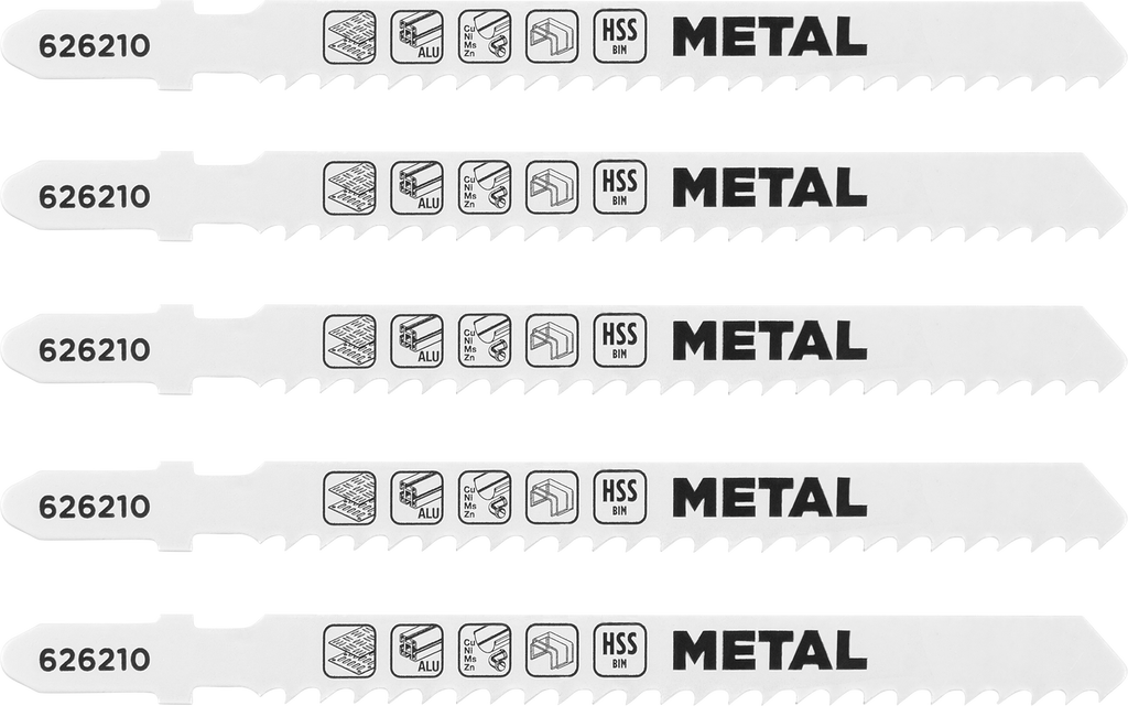 HSS-Bi-Metall-Stichsägeblätter, Metallbearbeitung, grob