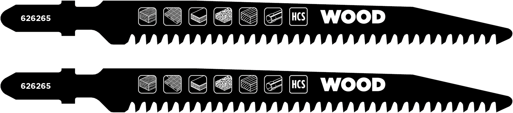 HCS-Stichsägeblätter, Holzbearbeitung, fein