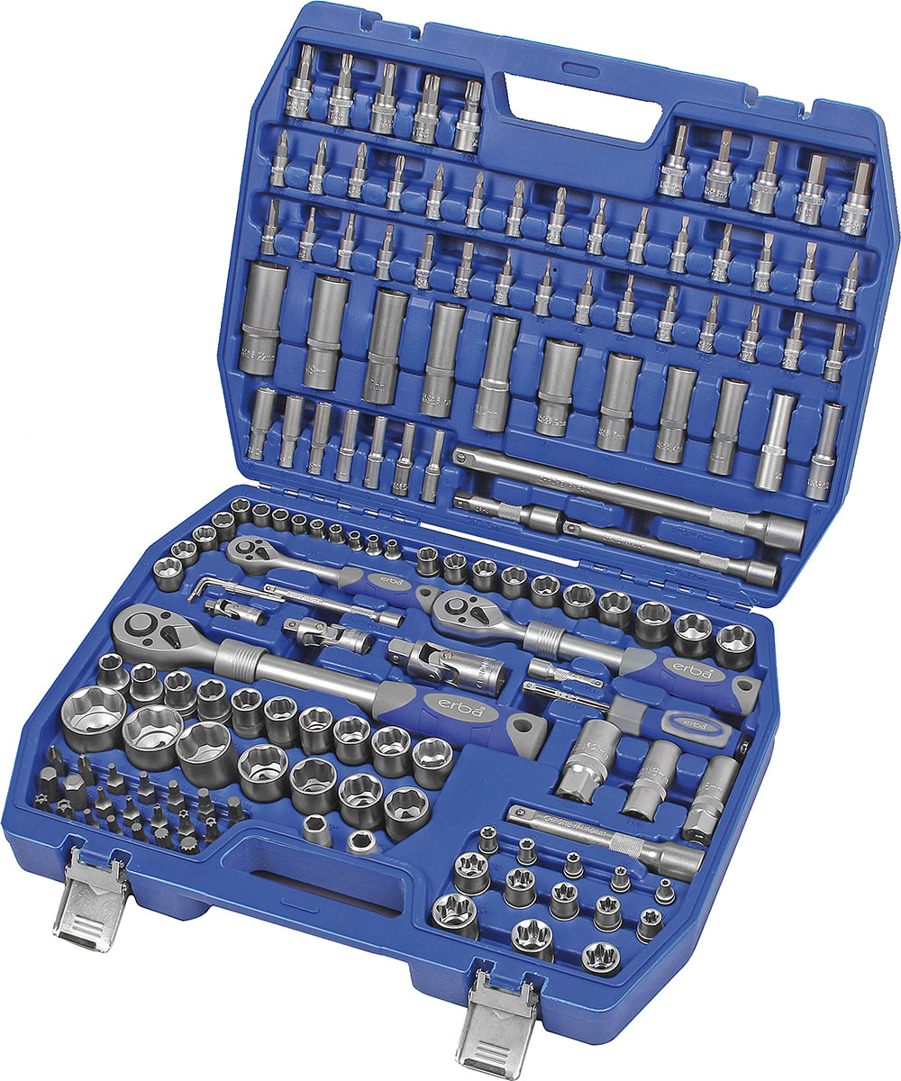 Teleskop-Stecknuss-Kassette 1/4", 3/8" und 1/2"
