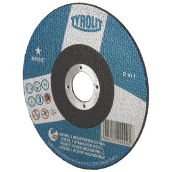 TYROLIT Trennscheibe 230x2,5x22,23 mm gerade A30 BASIC Stahl/Edelstahl