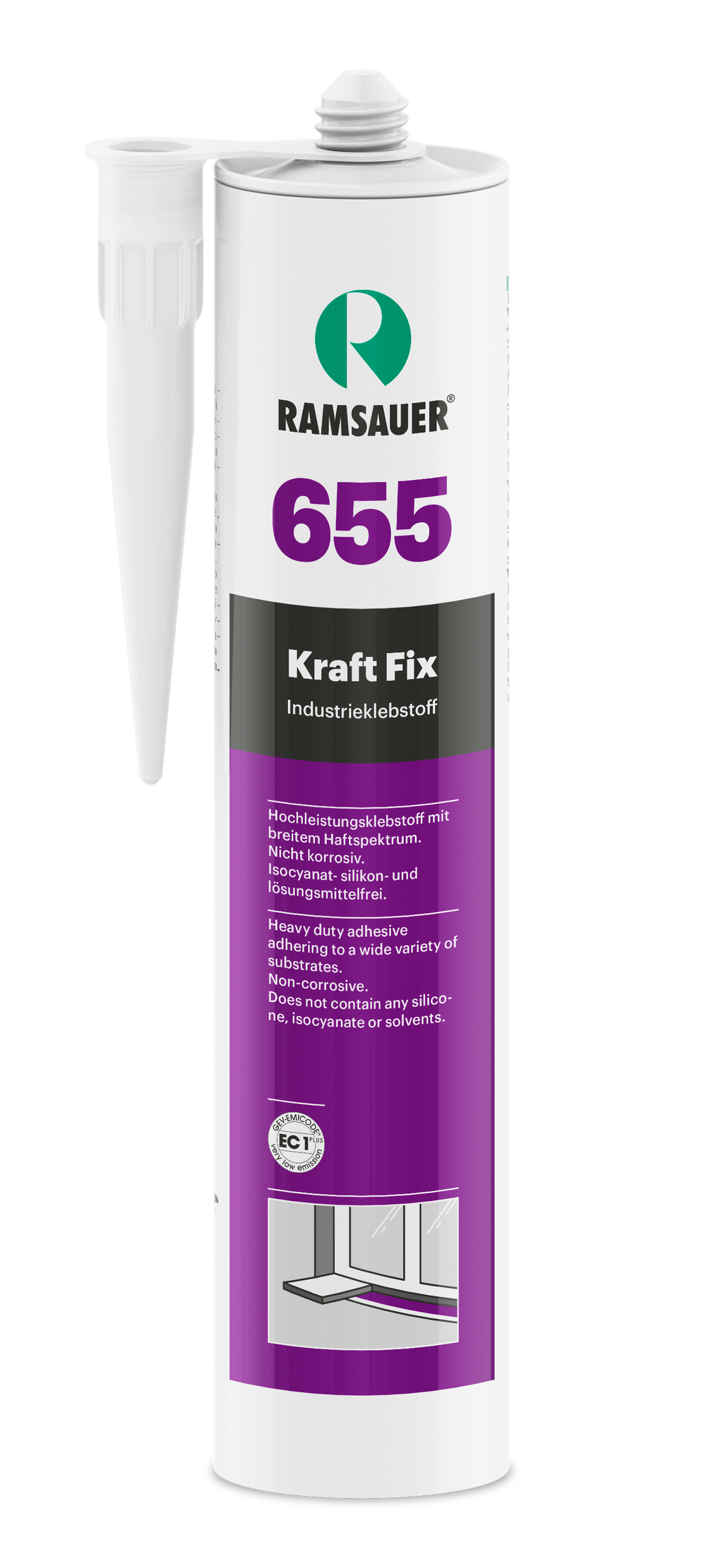 Kraftklebstoff 655 Kraft Fix, weiss 290ml