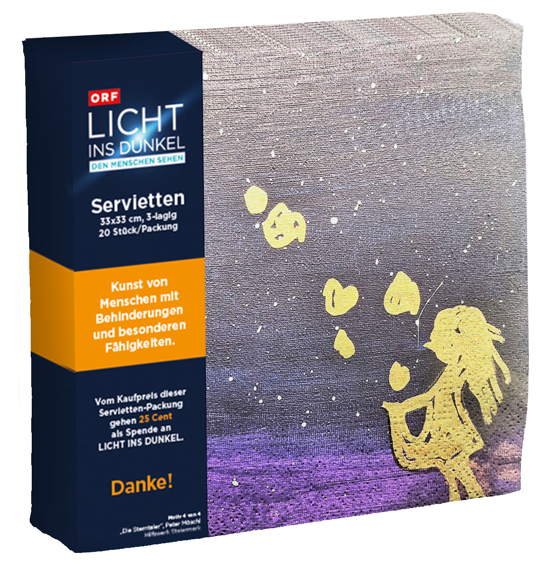 licht ins dunkel servietten