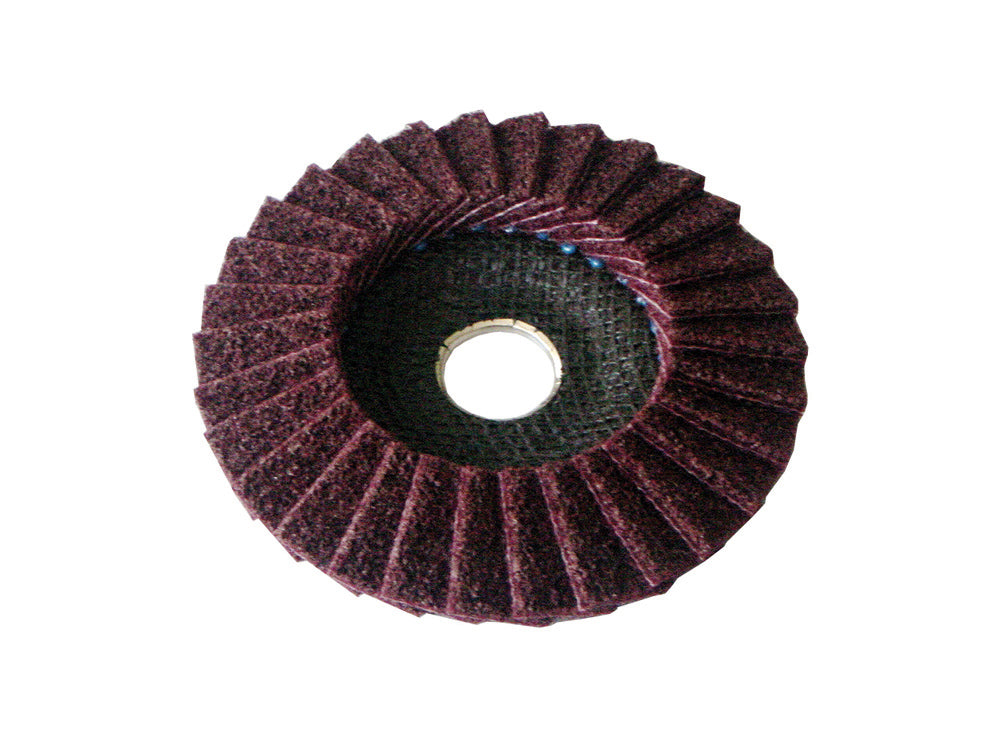 Polierscheibe mit Vlies 115 x 22 mm Ø