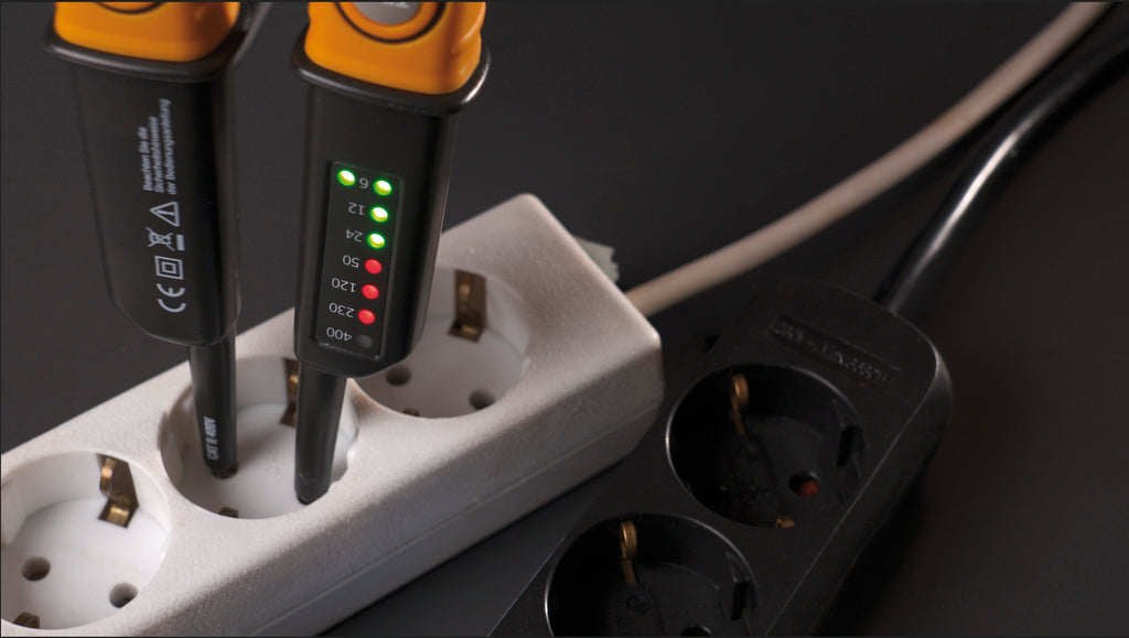 Spannungsprüfer Volttester 400 FI