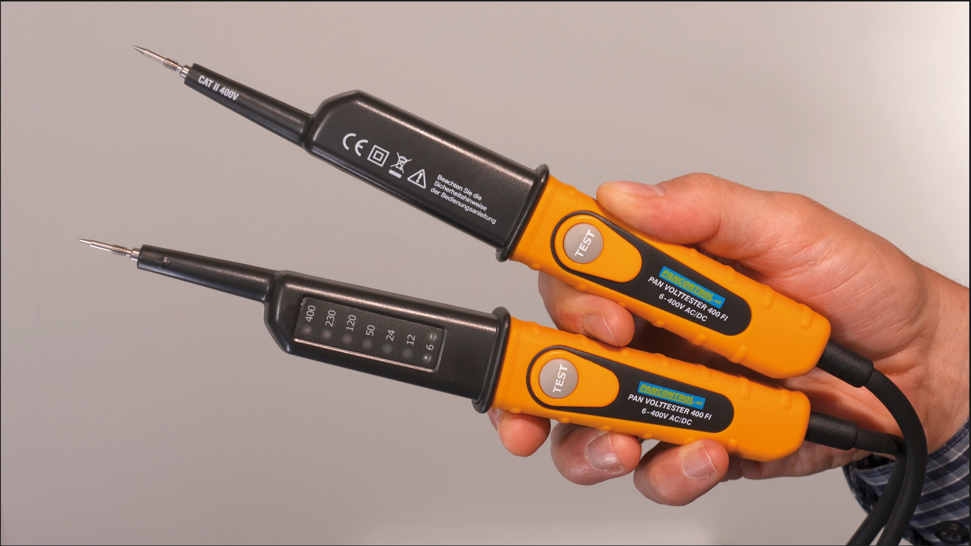 Spannungsprüfer Volttester 400 FI
