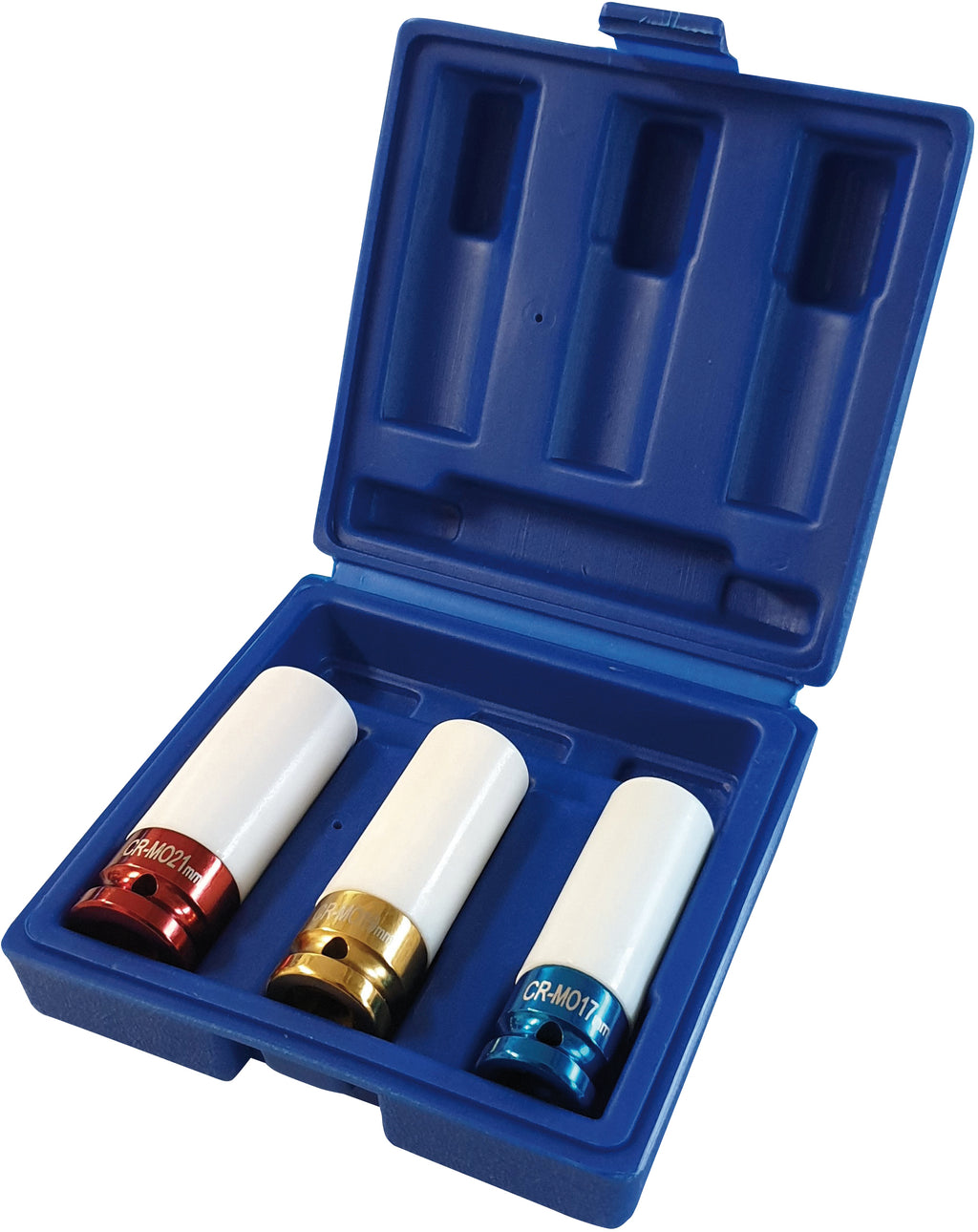 Druckluft-Schlagnuss-Satz 1/2" 3-tlg.