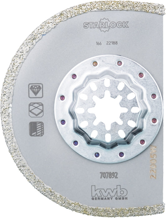 Diamant Sägeblätter halbrund 90 mm / 2,2 mm