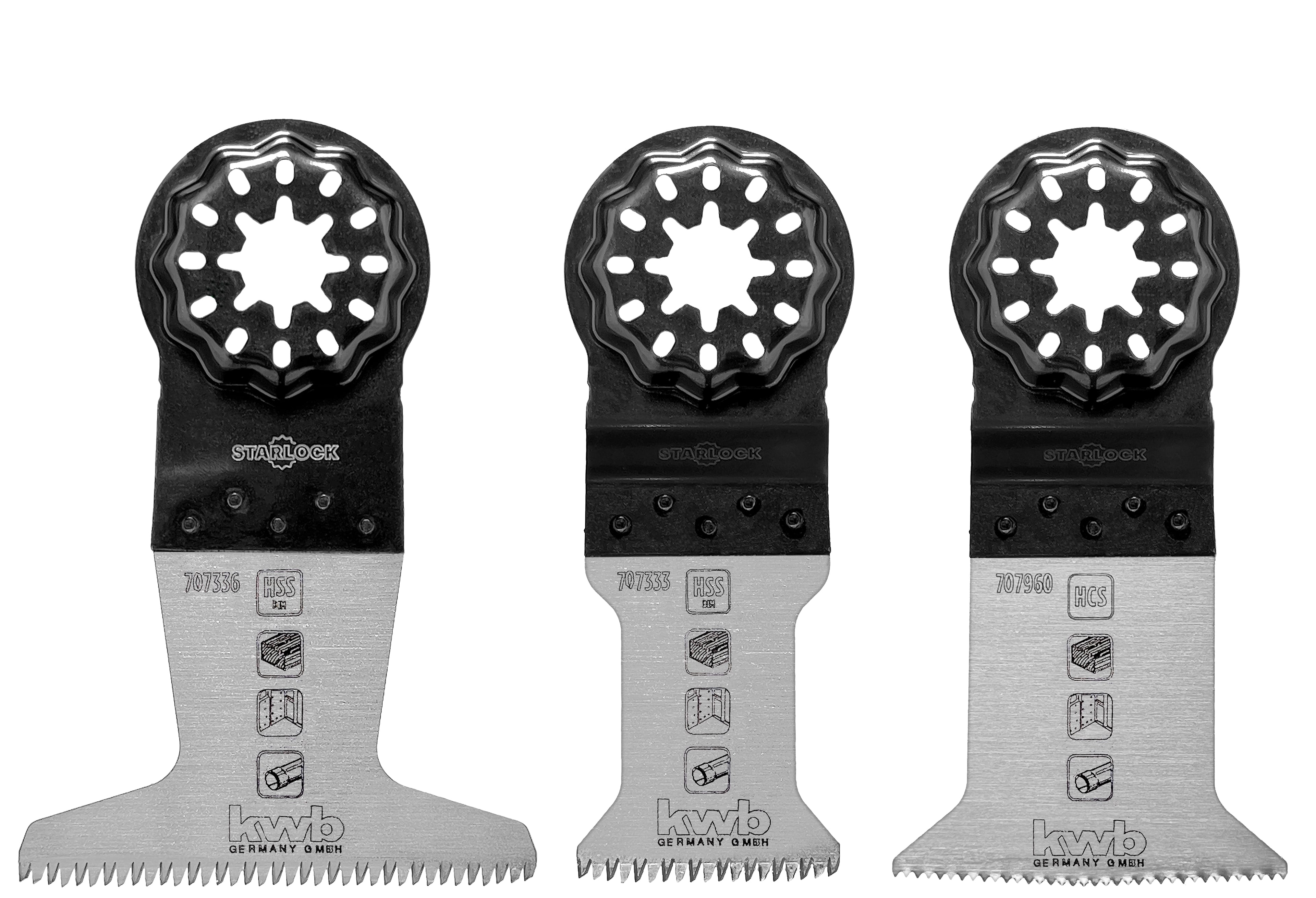 Zubehör-Set für Holz 3-tlg.