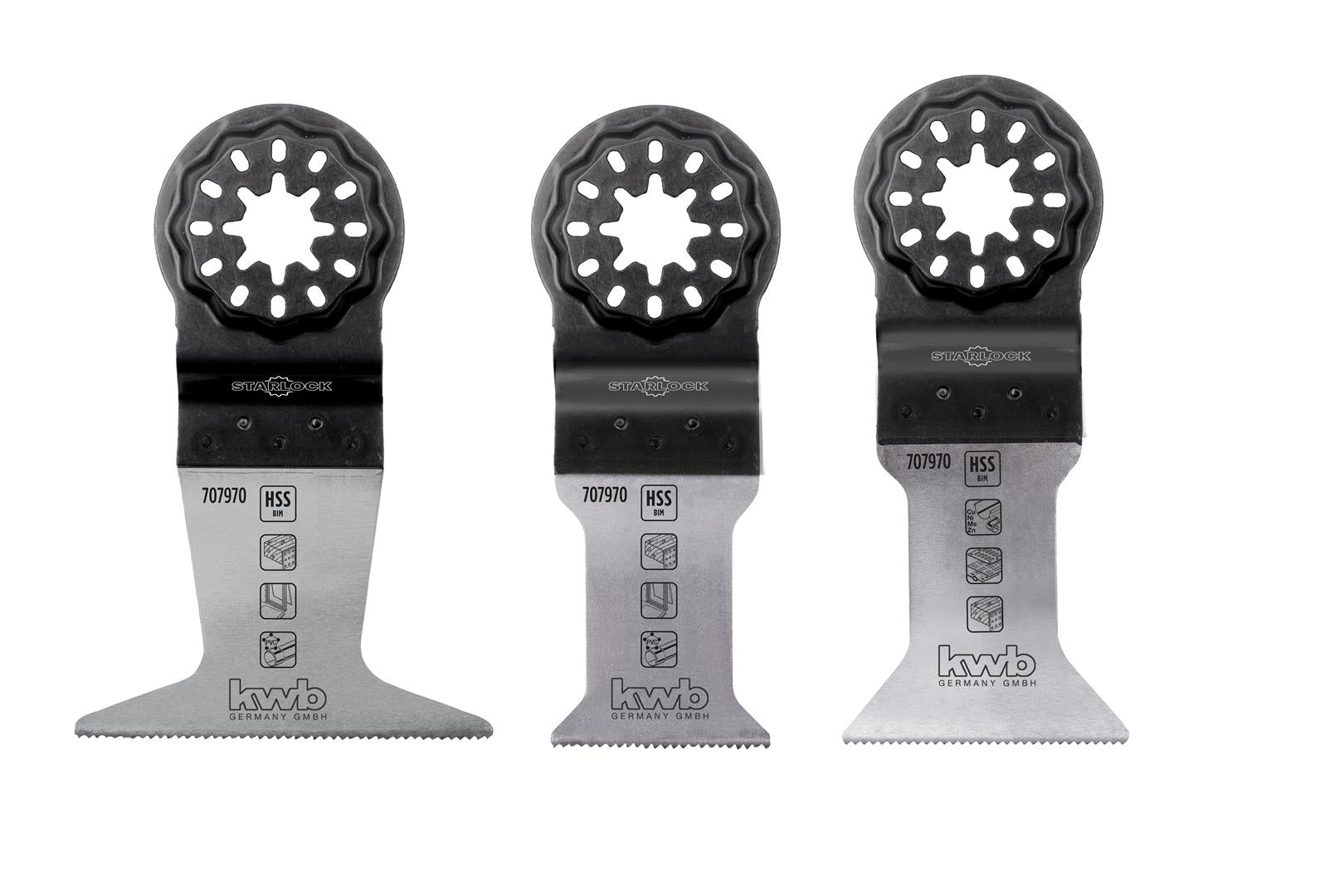 Starlock Set Holz und Metall, 3-tlg.