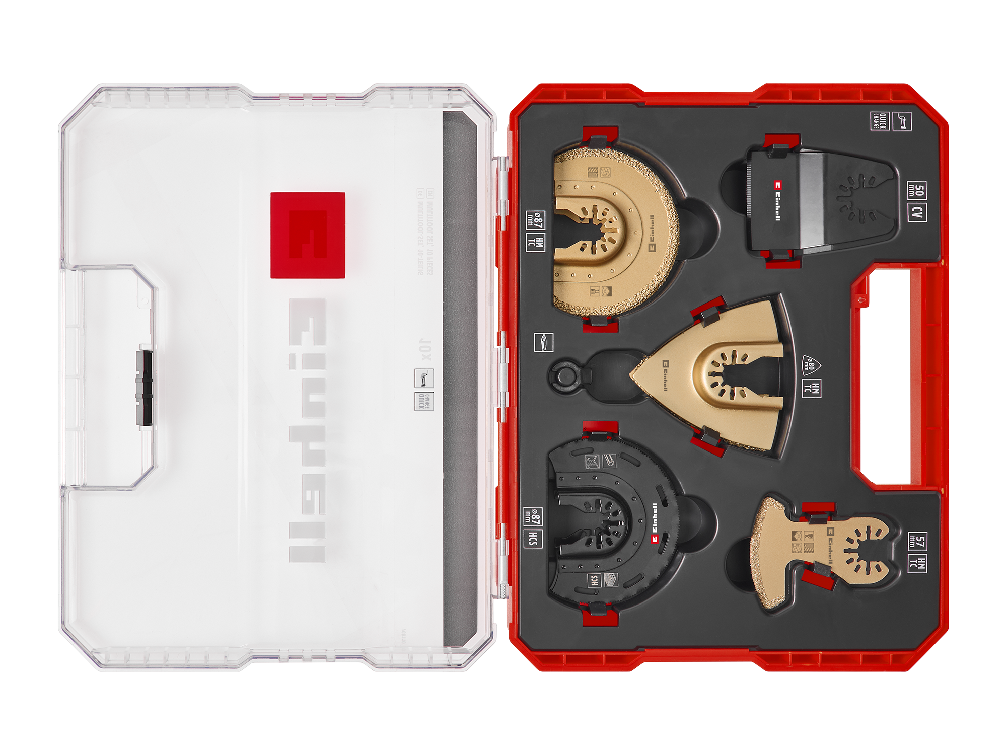 XL-PLUS-CASE Multitool-Set mit Universalaufnahme, 10-tlg.