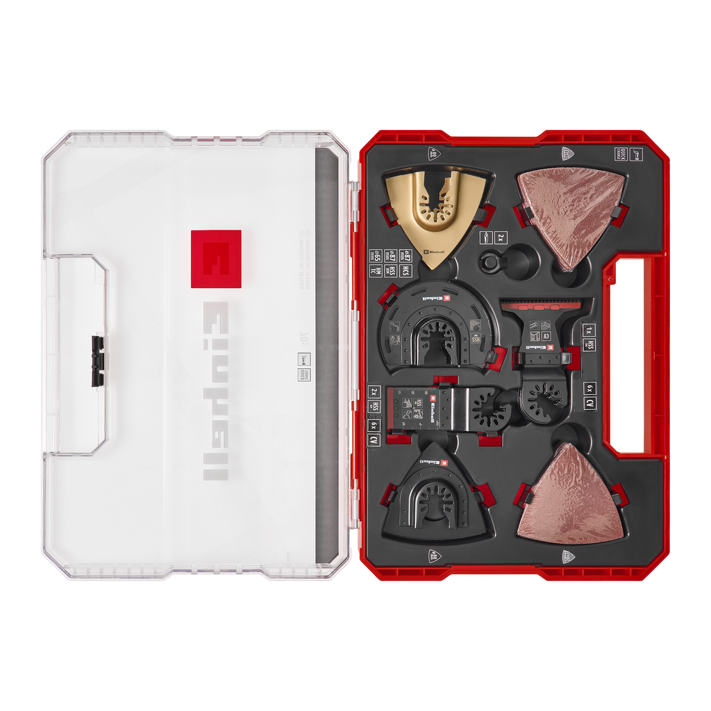 XXL-CASE Multitool-Set mit Universalaufnahme, 70-tlg.