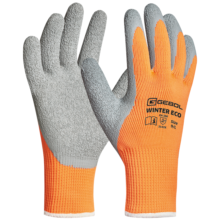 Handschuh "Winter Eco" orange Gr. 9