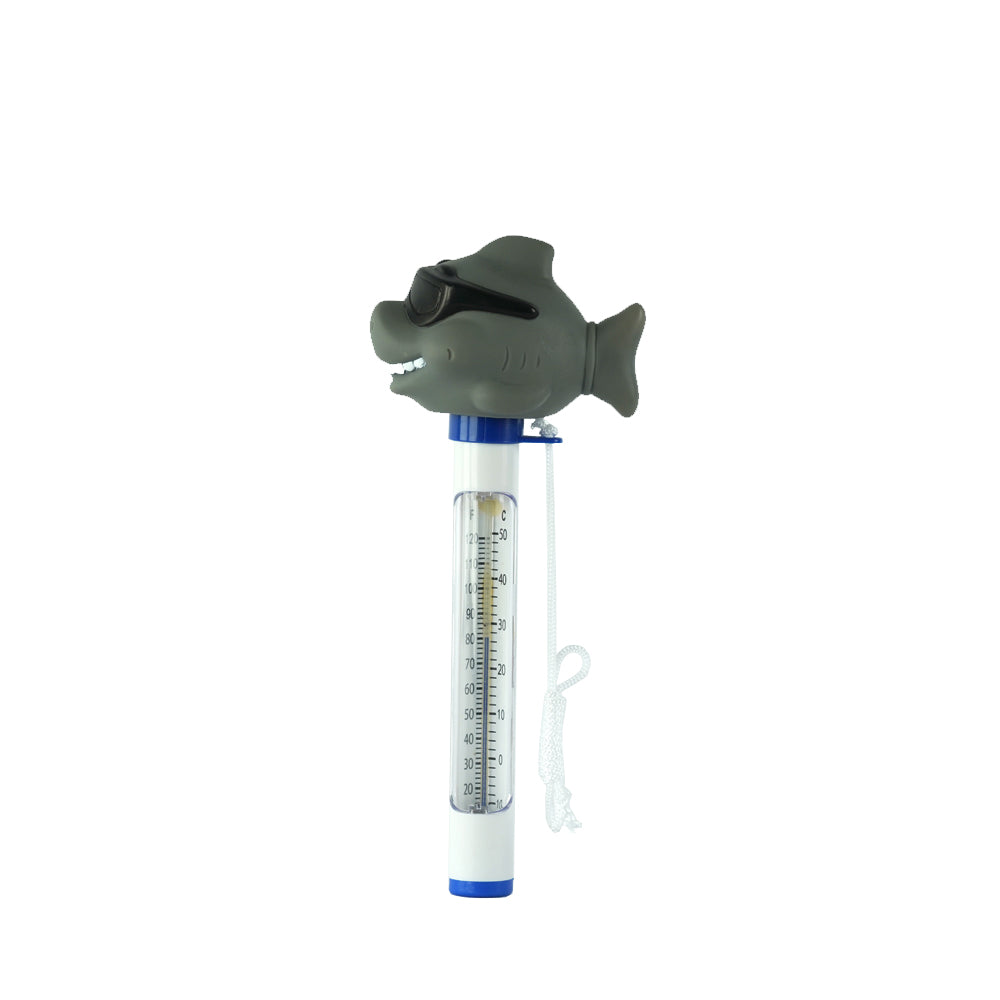 Schwimmbad-Thermometer mit Figur