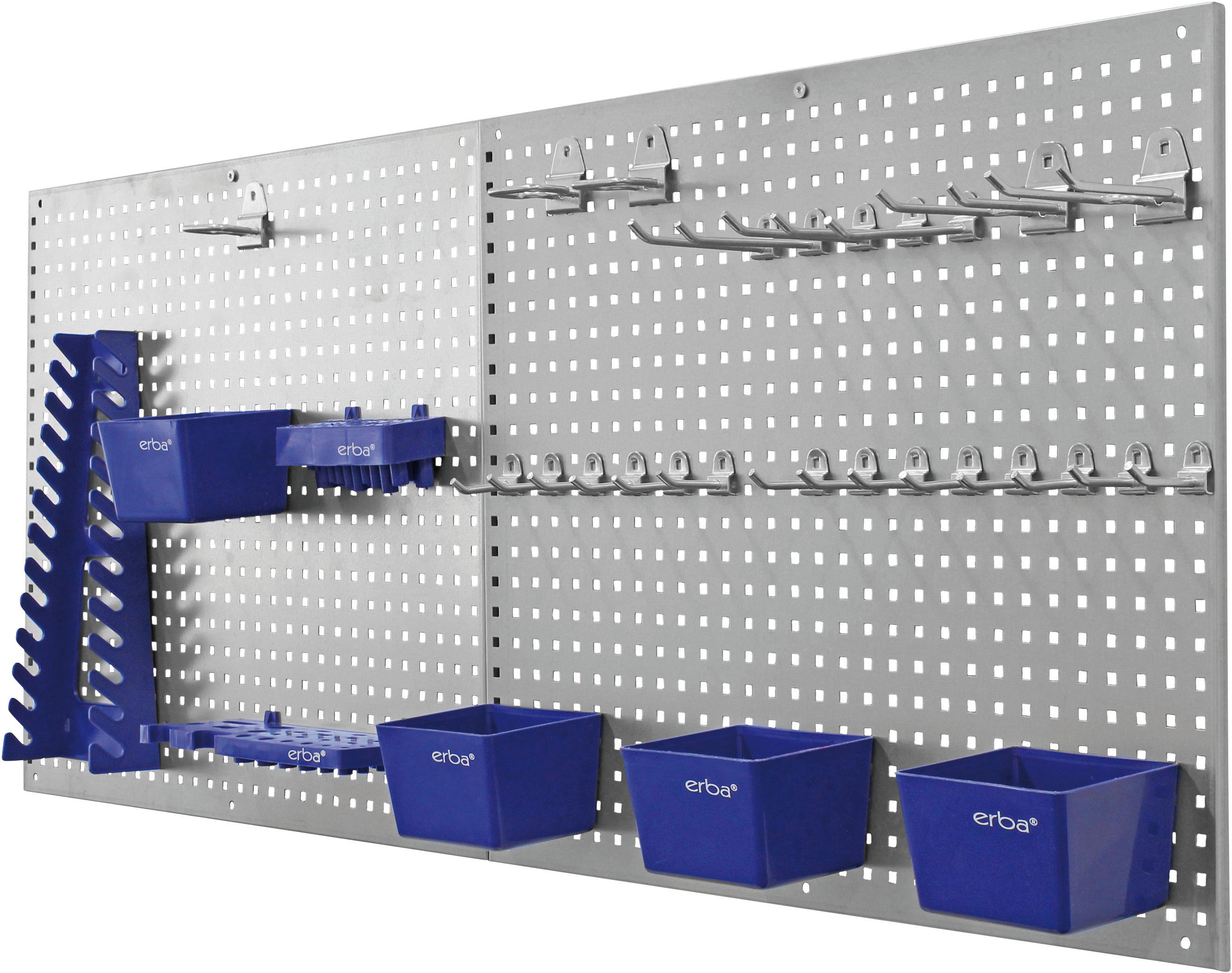 Lochwand-Set 34-tlg. 56 x 0,8 x 46 cm