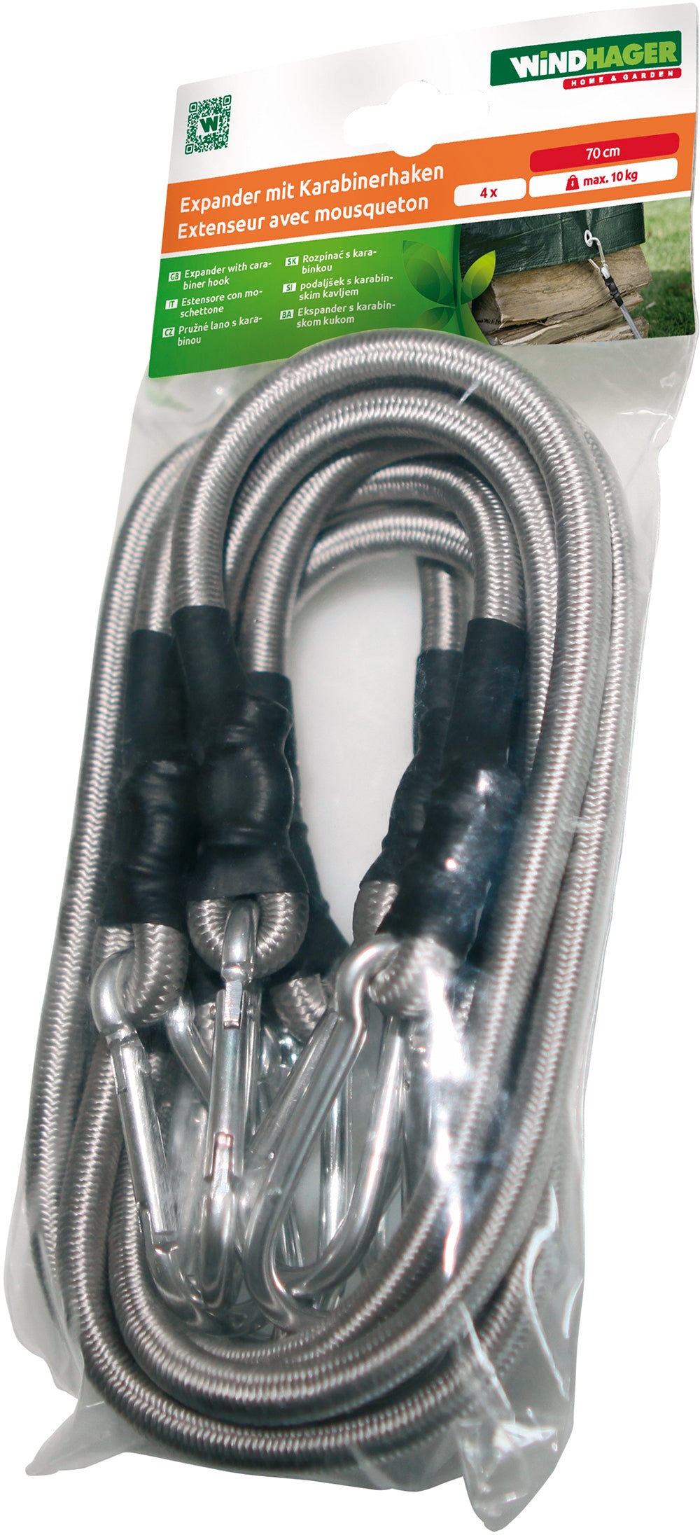 Gummispanner-Set 4-tlg.