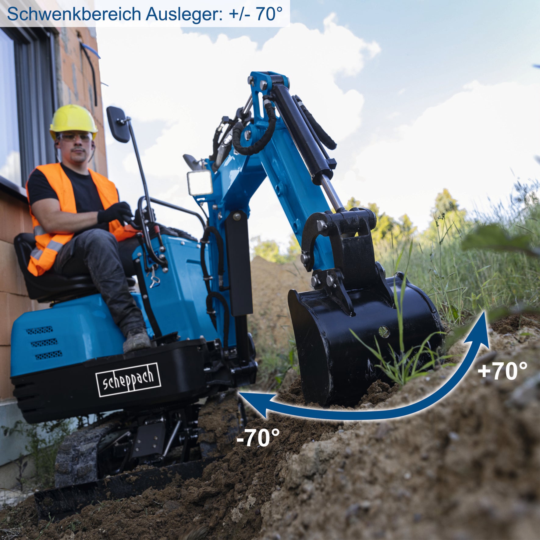 Mini-Bagger EXC815