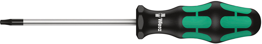 Schraubenzieher Kraftform Plus 300 TX25 x 100 mm, mit Innenbohrung