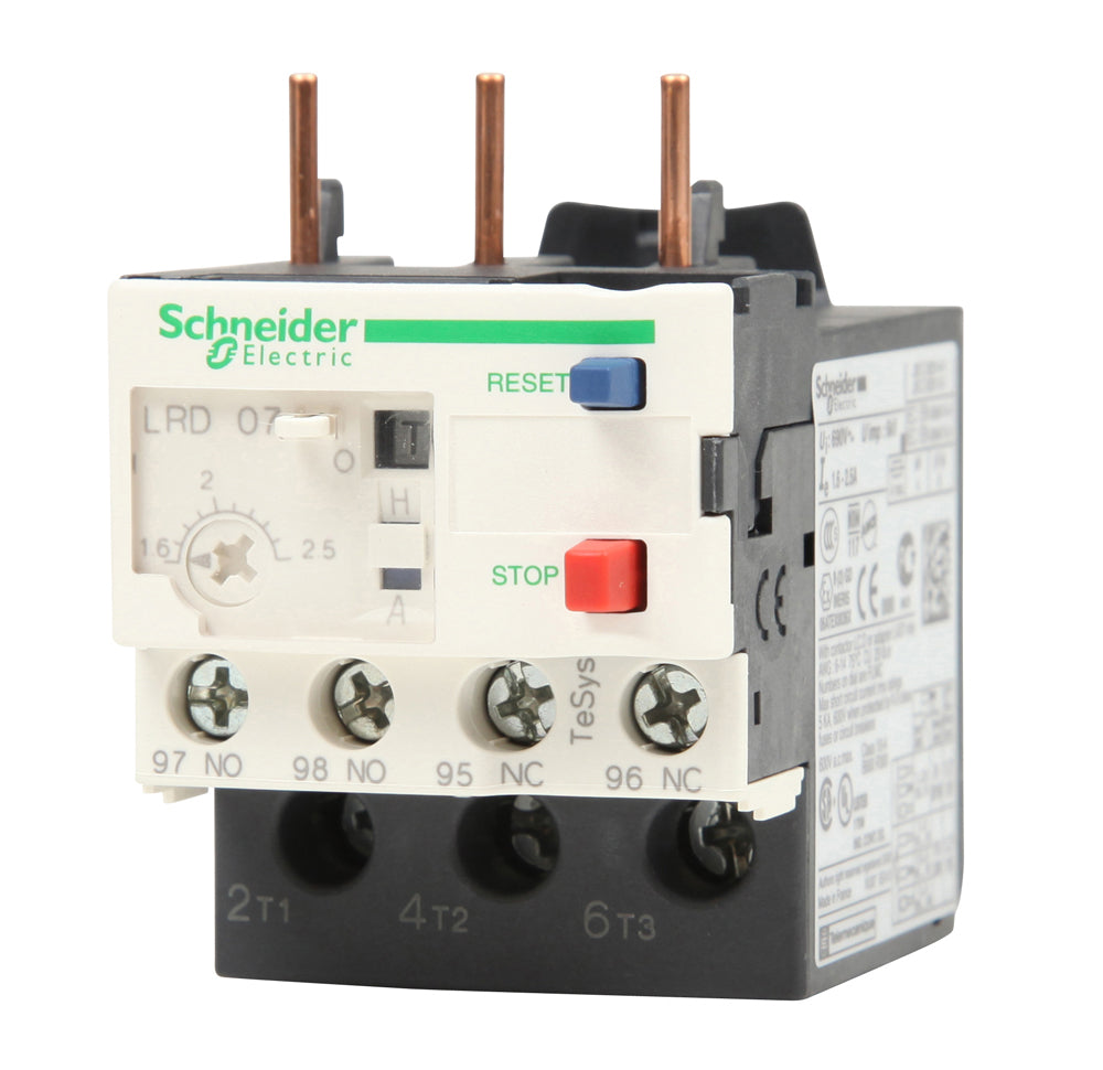 Motorschutzrelais 1,6 - 2,5 Amp.