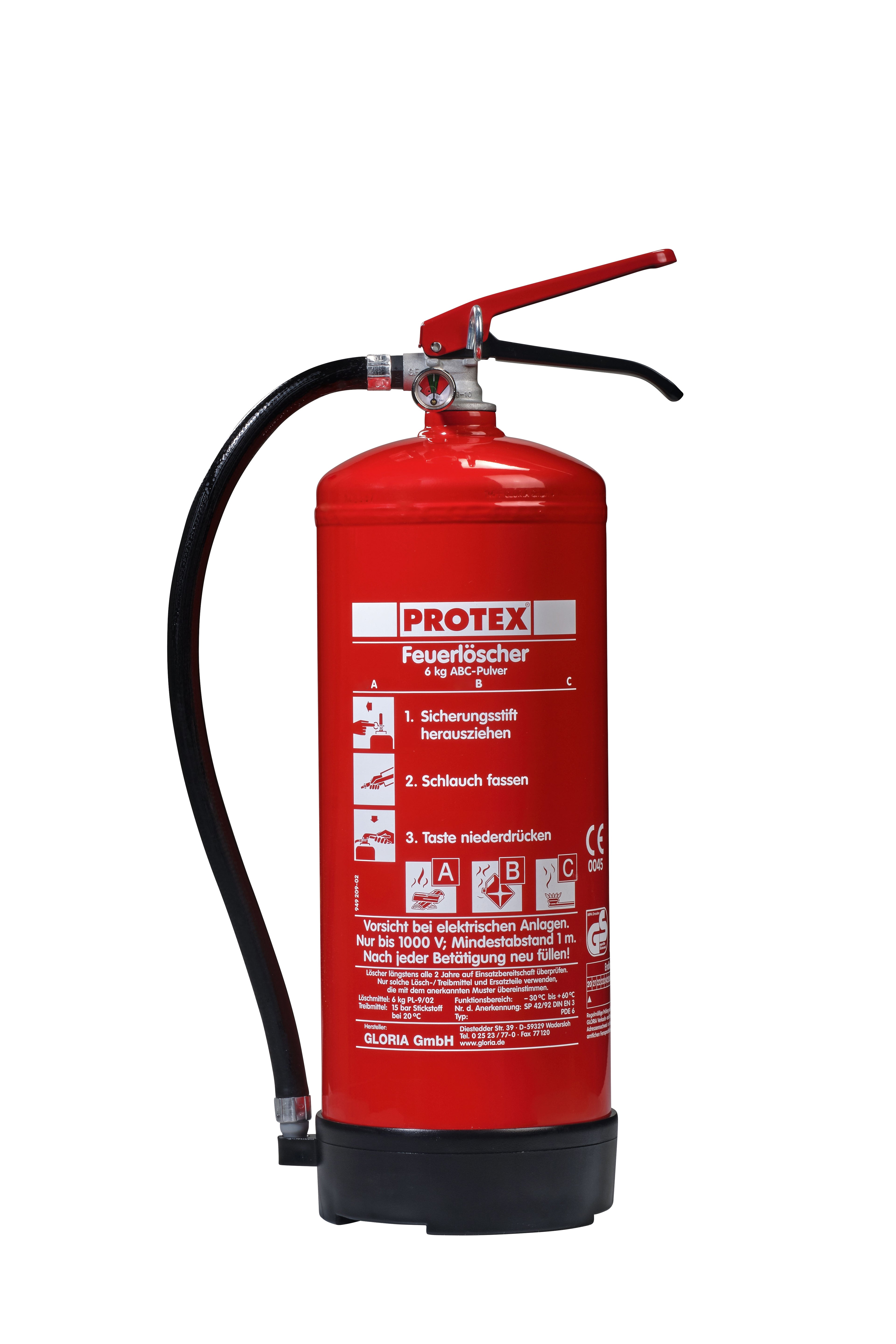 Pulverfeuerlöscher PDE6