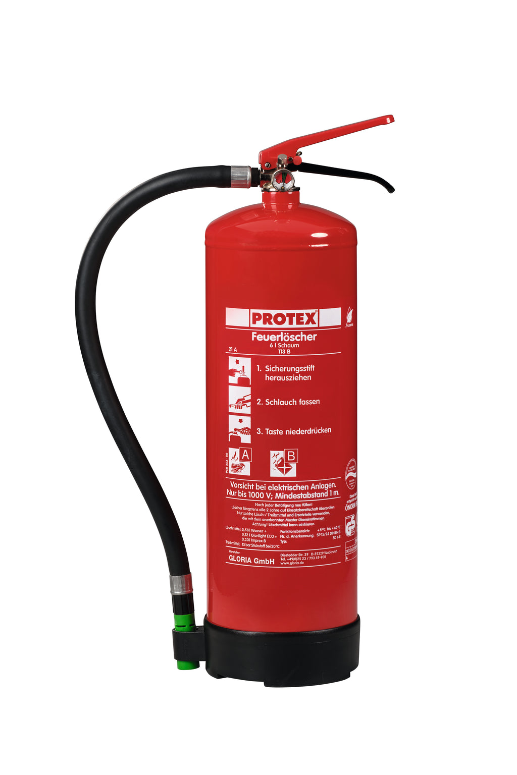Schaumfeuerlöscher fluorfrei SD6-E