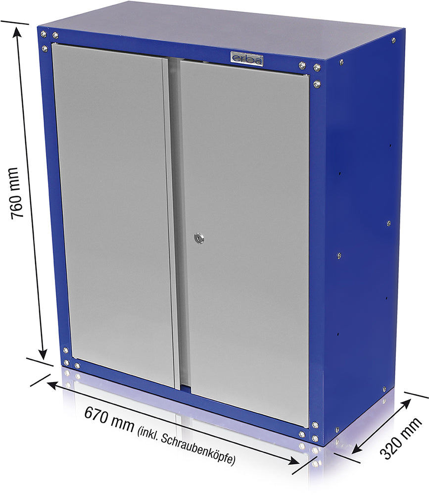 Hängeschrank 2-türig 67 x 32 x 76 cm