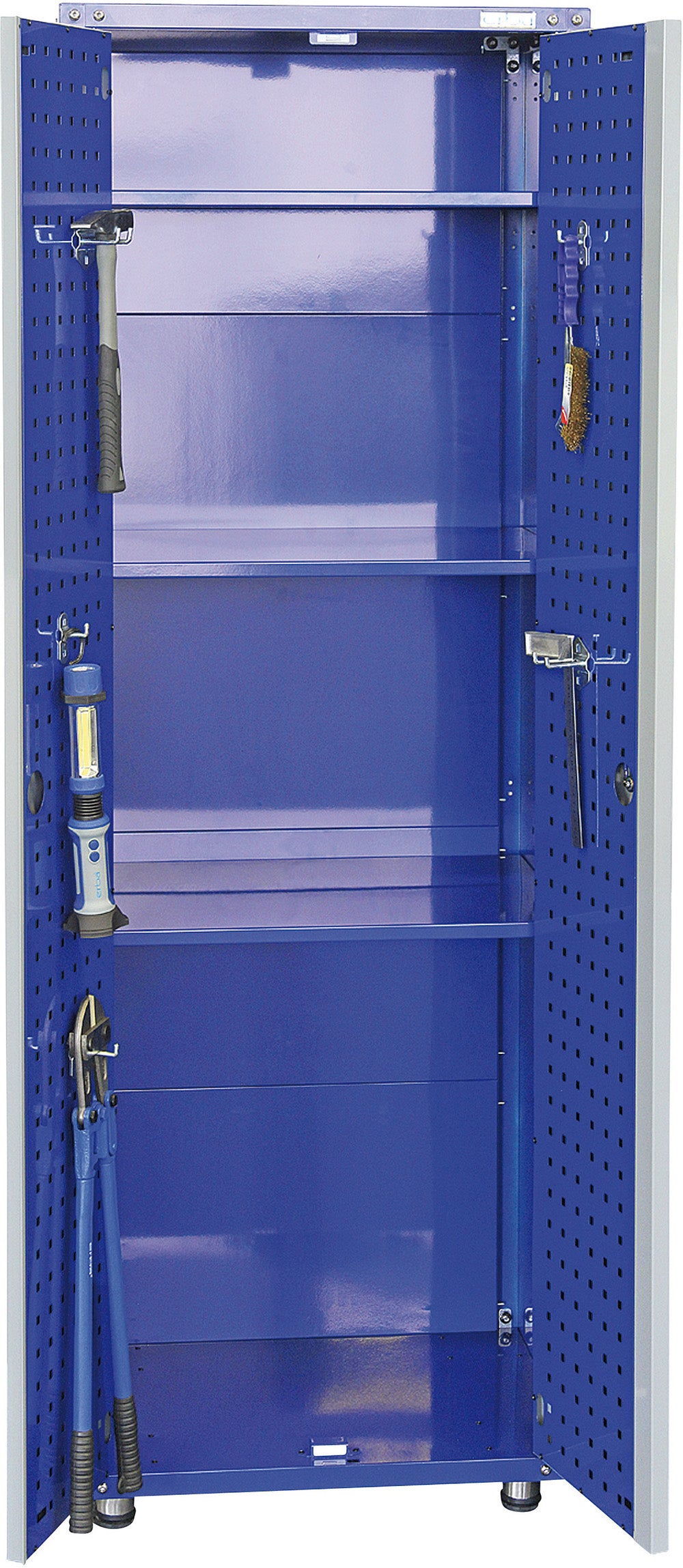 Hochschrank 2-türig 67 x 46,5 x 187 cm