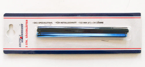 5 Mini-Sägeblätter 152 mm 24 Zähne