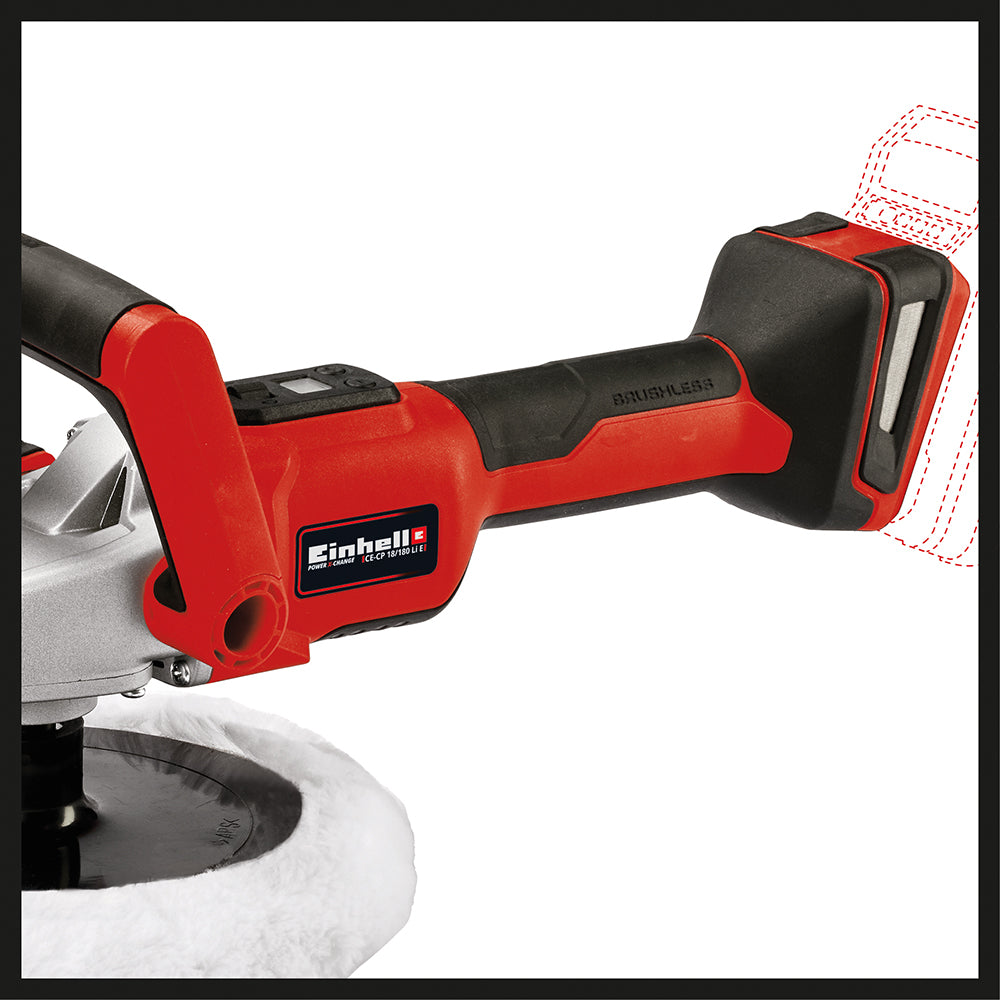 Akku-Polier-/Schleifmaschine CE-CP 18/180 Li E-Solo, Power X-Change