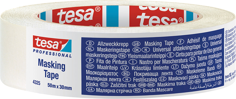 Abdeckband Tesakrepp 30 mm / 50 m