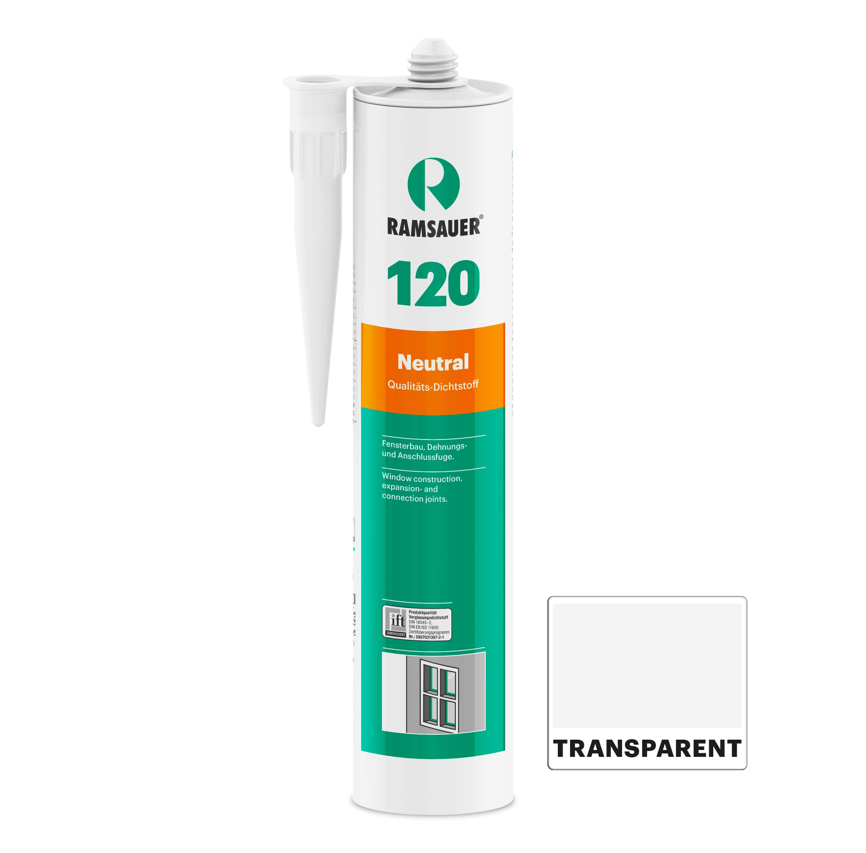 Silikon-Dichtmasse R-SIL-NEUTRAL transparent 310 ml