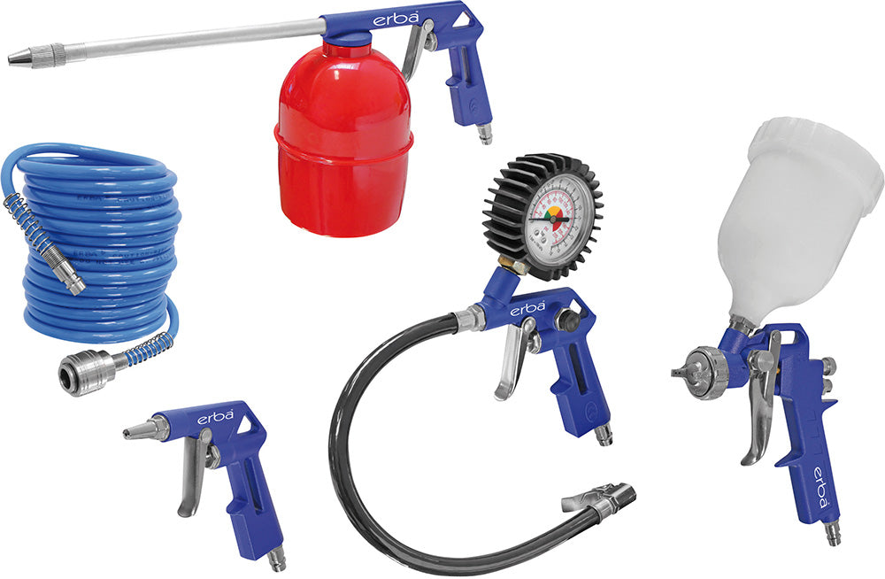 Druckluft-Zubehör-Set 5-tlg.