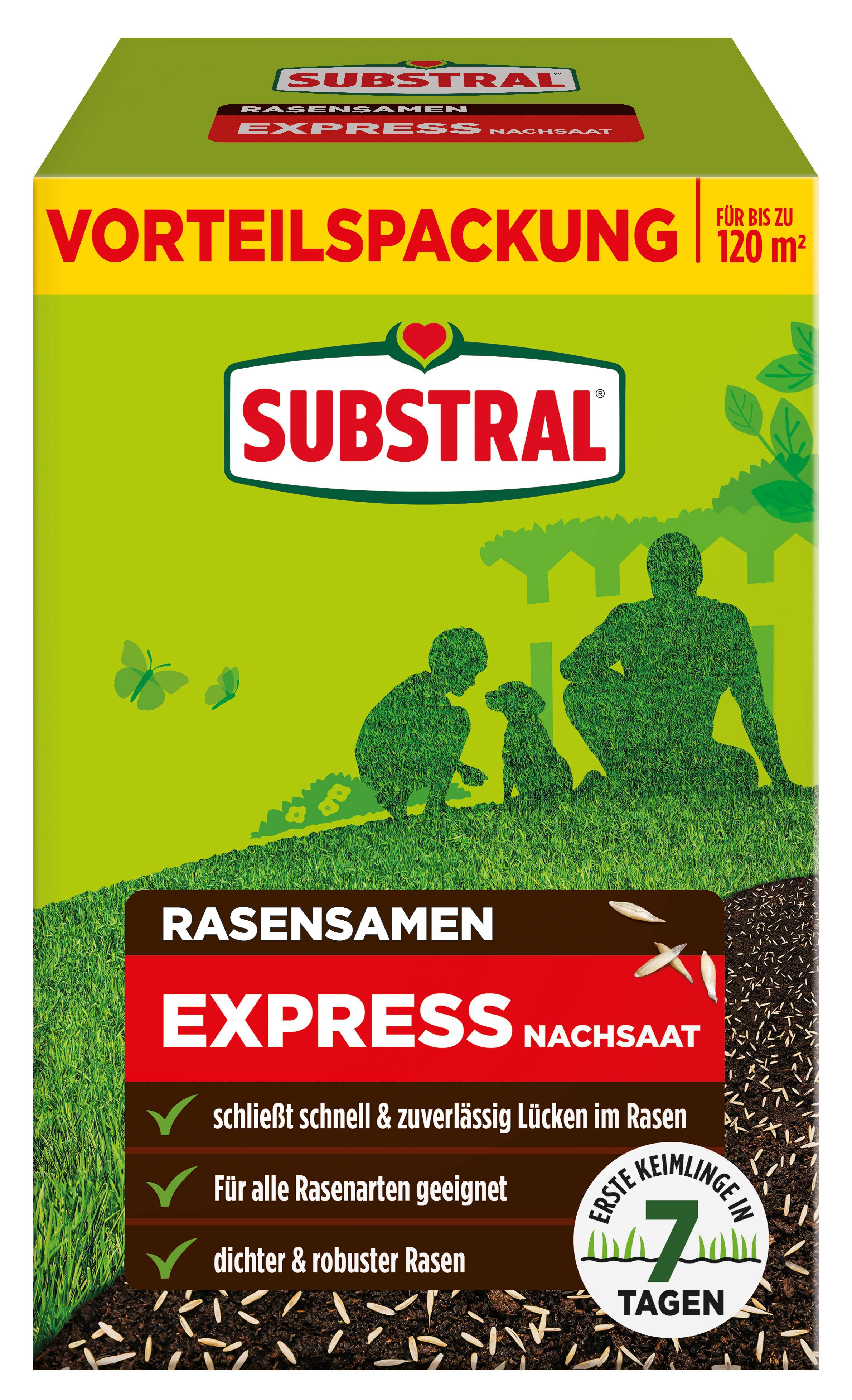 Express Nachsaat Rasensamen