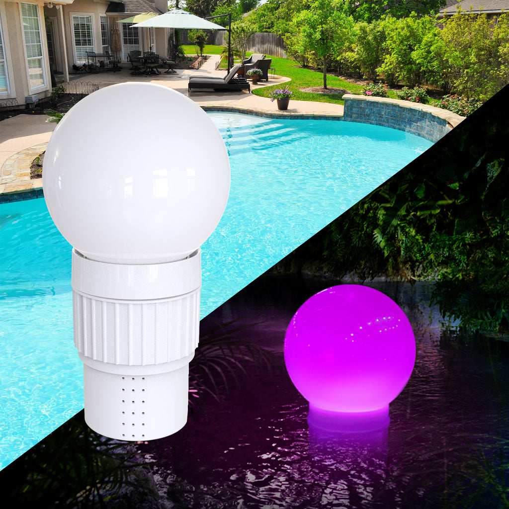 Solar LED Chlordosierer farbig