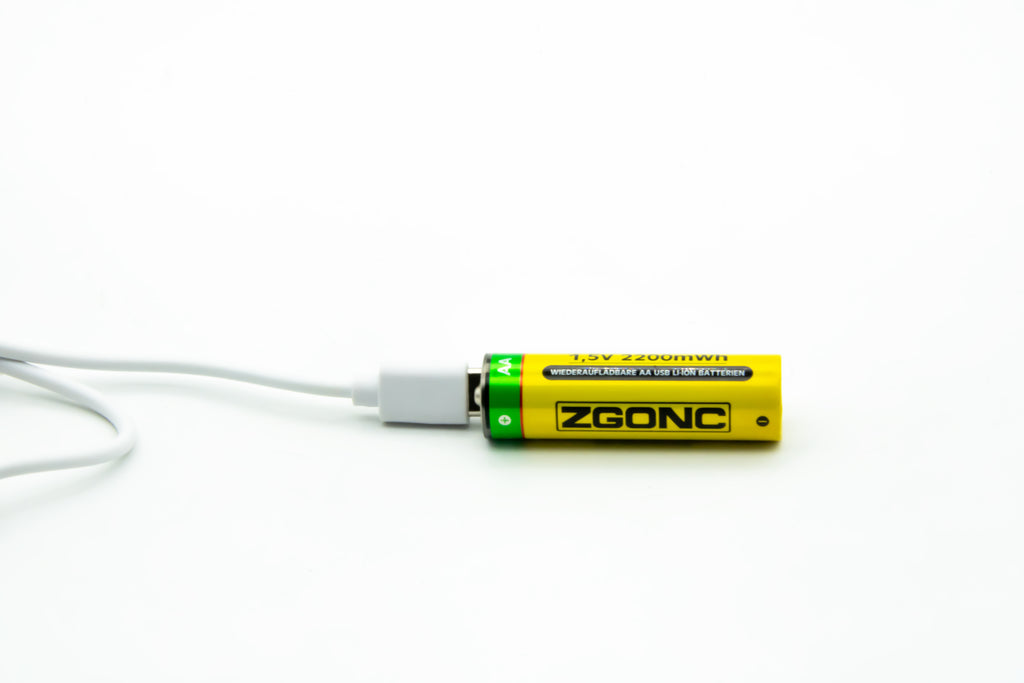 Akku-Batterie AA mit USB-C