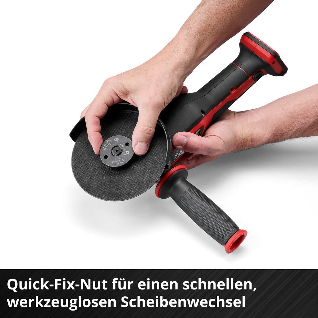 Akku-Winkelschleifer TP-AG Axxio 18/115 Quick Solo