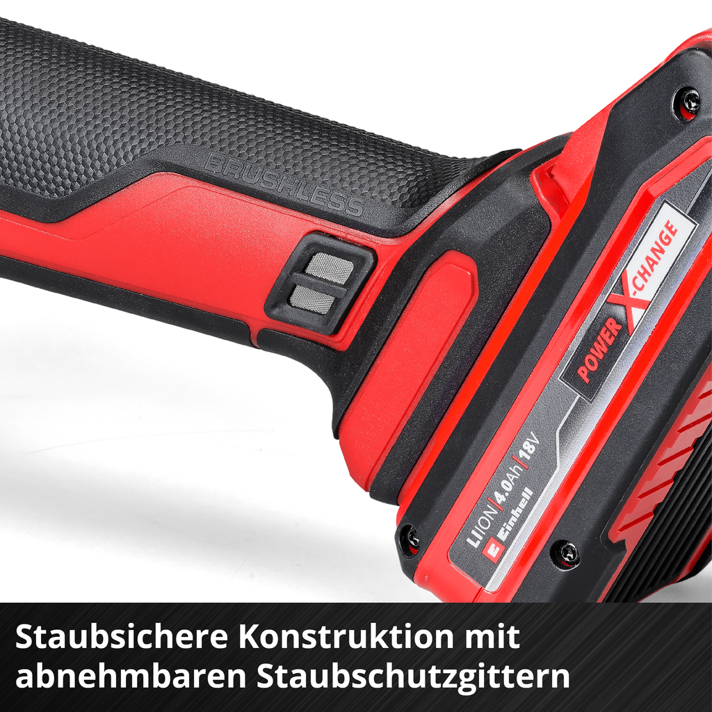 Akku-Winkelschleifer TP-AG Axxio 18/115 Quick Solo