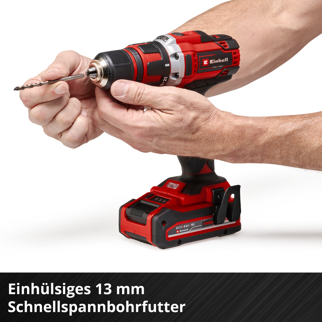 Akku-Bohrschrauber TE-CD 18/40 Li-Solo